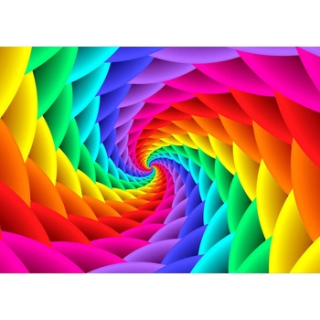 Image 1 of Enjoy - Puzzle Gradient Rainbow Swirl 1000 - 1 000 piese