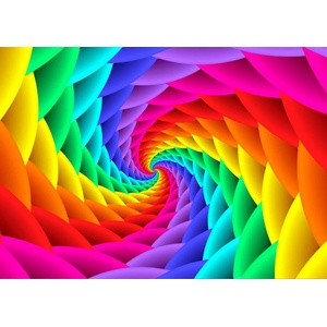 Enjoy - Puzzle Gradient Rainbow Swirl 1000 - 1 000 piese