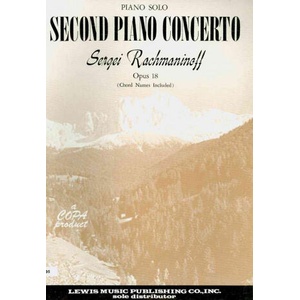 Piano Solo Arrangement Rachmaninov Second Piano Concerto Opu | Sergei Rachmaninoff (ISBN: 9780825652066)