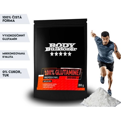 BodyBulldozer 100% Glutamine Professional 200 g