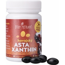 Díky přírodě Havajský astaxanthin Vegan 4 mg Astaxantínu 60 kapsúl