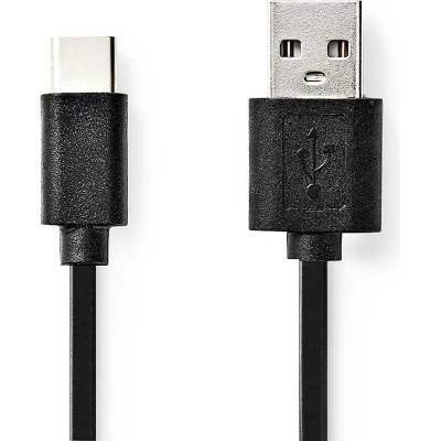 Nedis CCGL60600BK20 propojovací USB 2.0 zástrčka USB A - zástrčka USB C, 15W, 2m, černý