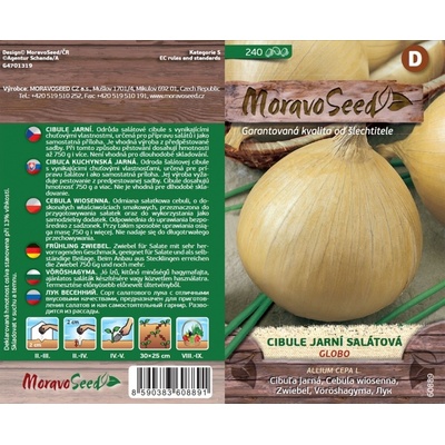 MORAVOSEED Cibule jarní salátová GLOBO