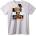 NOONEBRAND Тениска Bugs Bunny Баскетбол - 2XL, White