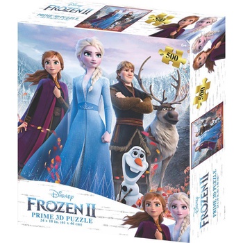Prime 3D - Puzzle Disney Frozen 3D - 500 piese