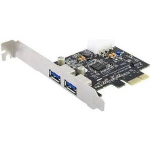  Разширителна карта I/O Най-добра свързаност PCI-express x1 2x USB 3.0 A FG-EU305A-2-BC01 (FG-EU305A-2-BC01)