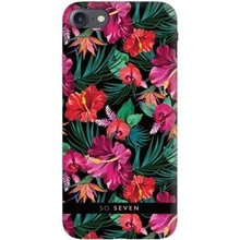 Pouzdro SoSeven Hawai Tropical iPhone 6 / 6S / 7 / 8 černé