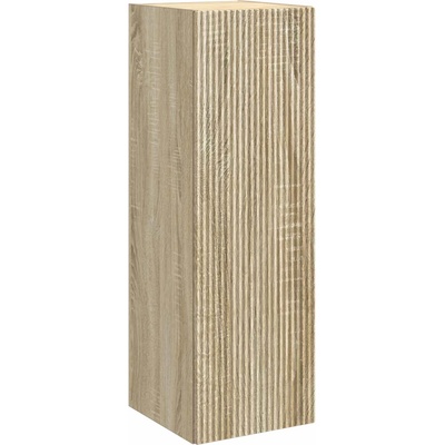 vidaXL Стенно Баня Кабинет Дъб сонома 33 x 34, 5 x 100 см (890524)