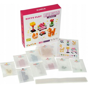 CUBIKA PIXELE 3D - KITTY FLAT MOZAIKA