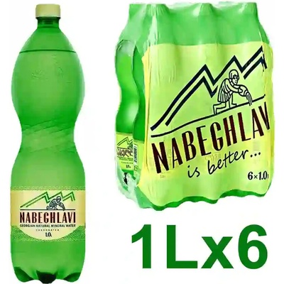 Nabeghlavi prírodná minerálna voda v PET fľaši 6 x 1 l