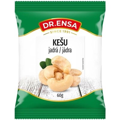 DrEnsa Kešu NATURAL 60g (Kartonové balení : 20 ks)
