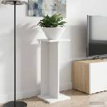 vidaXL Стойка за растения 2 бр. Бяло 25 x 25, 5 x 60, 5 см (899659)