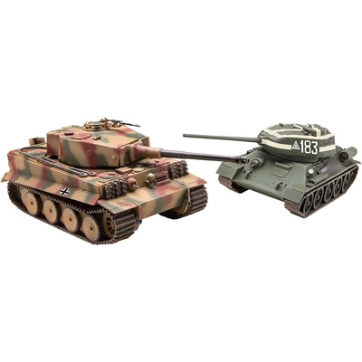 Revell Комплект сглобяеми модели Revell - Конфликт на нациите, Втора световна война, Комплект с книга (R05655)