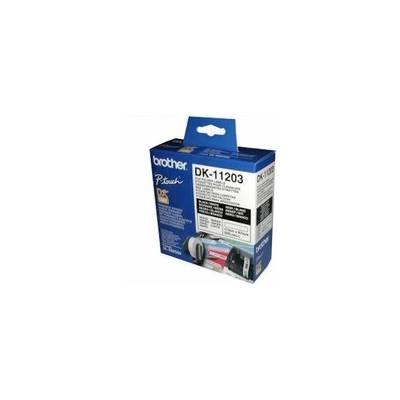 Brother Консуматив за принтер Brother DK-11203 File Folder Labels, 17mm x 87mm, 300 labels per roll, Black (DK11203)