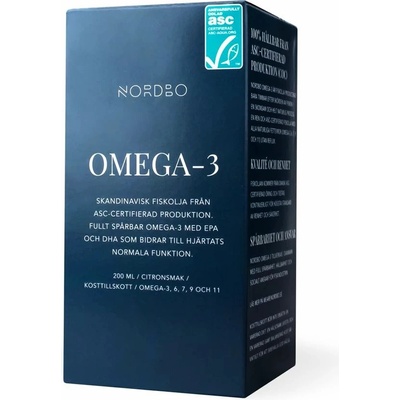 Nordbo Scandinavian Omega-3 Trout Oil 200 ml
