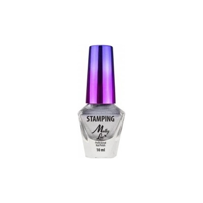 Molly Lac Lak na pečiatkovanie strieborný 3 10 ml