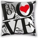 Halantex vankúš LOVE pre všetkých zamilovaných 40x40