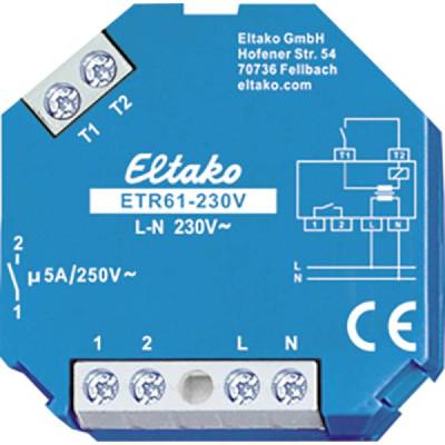 Eltako ETR61-230V Dělicí relé, 230 V, 5 A, 1 spínací kontakt, 1 ks