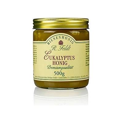 Rüdiger Feldt Imkerei + Bienenprodukte Eukalyptový med Argentina lehký krémový mírně pikantní 500 g