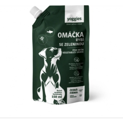 Yoggies omáčka s bílou rybou a zeleninou 150 ml – Zboží Mobilmania