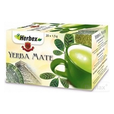 HERBEX YERBA MATÉ juhoamerický bylinný čaj 20 x 1,5 g