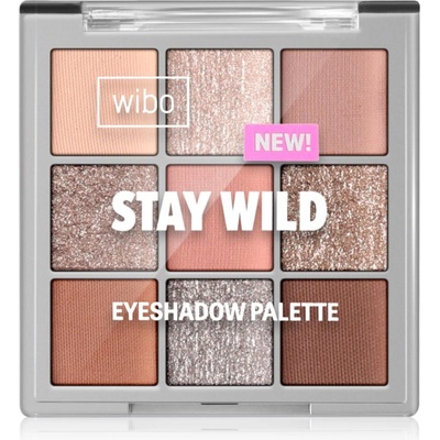 WIBO Stay Wild Eyeshadow Palette палитра сенки за очи 5 гр
