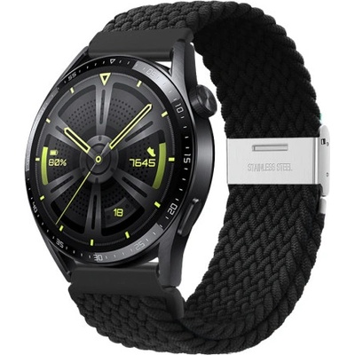 BStrap Elastic Nylon 2 remienok na Xiaomi Amazfit GTR 2 / GTR 47mm, black SSG027C0106