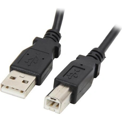 USB кабел A-B черно (KUSB2AB2b)