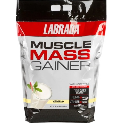Labrada Muscle Mass Gainer [5443 грама] Ванилия