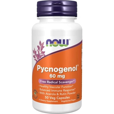Now Foods Pycnogenol 60 mg 50 kapslí