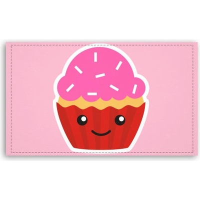 Fotoobraz 120x70 cm velký Kawaii cupcake