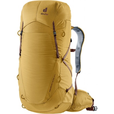 Deuter Трекинг раница Deuter Aircontact Ultra 50+5 Walking backpack - Savanna / Raisin - размер One Size (505-0809-0311)