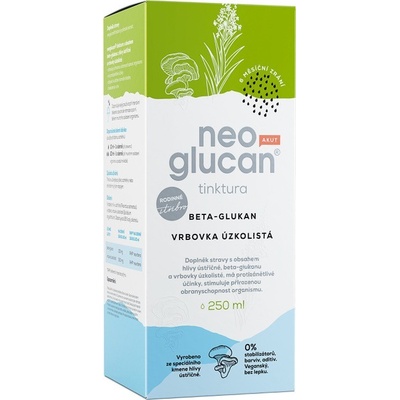 Neoglucan AKUT tinktura s obsahem tekutého Beta-Glukanu 250 ml