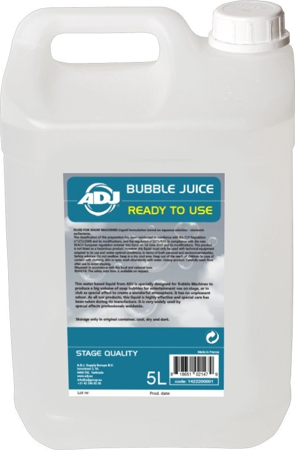 ADJ bubble juice ready mixed