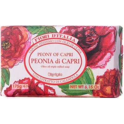 Iteritalia rostlinné mýdlo pivoňka 175 g