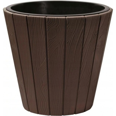 Prosperplast květináč 37 x 40 x 37 cm plast béžový