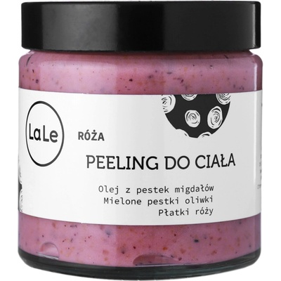 La-Le telový peeling ruža 120 ml