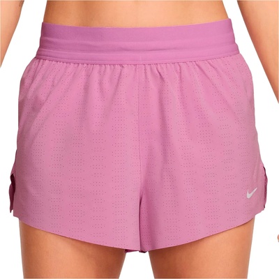 Nike Дамски шорти за бягане Nike Women's Swift Breathe Brief-Lined Running Shorts - Light Magenta / Photon Dust / Reflective Silver - размер XL (112-4584-0214)