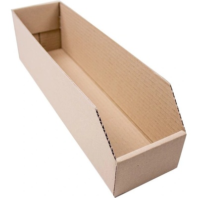 Eobaly.cz Regálový zásobník 100x390x110 mm 3VVL kartonový 25 ks