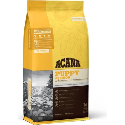 Acana Heritage Puppy & Junior 2 x 17 kg