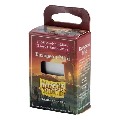 Arcane Tinmen Dragon Shield European Mini 45x68mm Clear Non-Glare Obaly 100ks