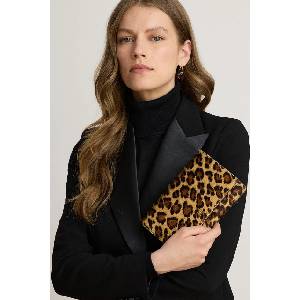 Ralph Lauren клъч дамски от кожа (432P18553)