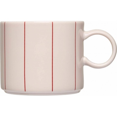 DESIGN LETTERS Porcelánový hrnček Jumbo Pyjamas Red 500 ml
