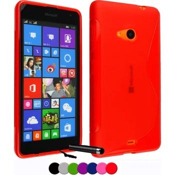 Microsoft Lumia 435 Силиконов Калъф TPU + Протектор и Стилус