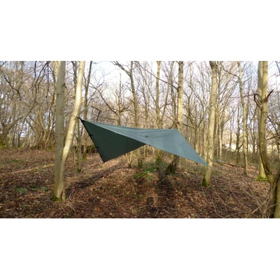 DD Hammocks Tarp 350 x 350 cm lesní zelená