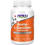 NOW NOW Acetyl L-Carnitine Pure Powder, 85 Grams - fitnesdobavki - 40,88 лв