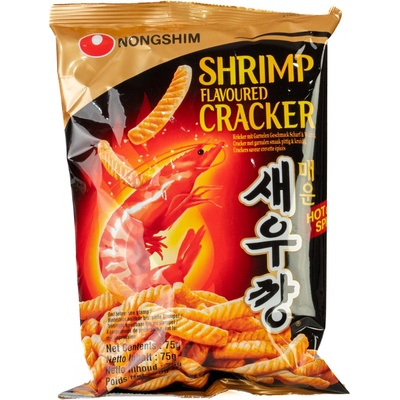 Nongshim Chrumky s príchuťou kreviet ostré 75 g