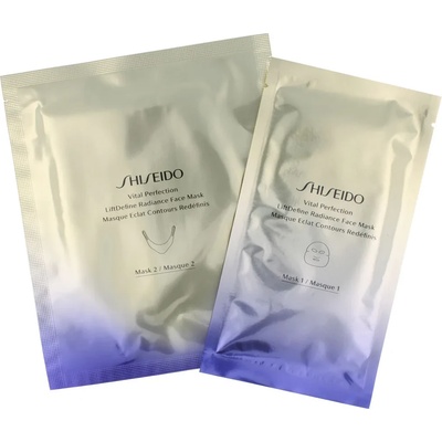 Shiseido Vital Perfection LiftDefine Radiance Face Mask Маска за лице за жени Комплект