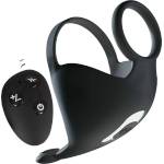 Rebel Cock ring with RC ball massager