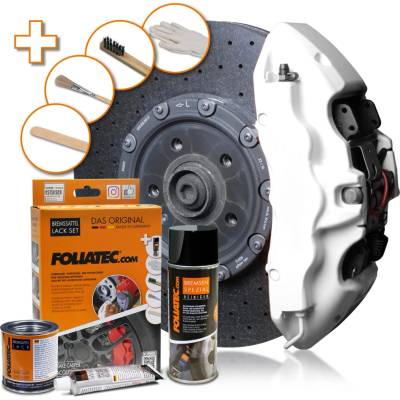 Foliatec Barva na brzdy, sada - Pure White